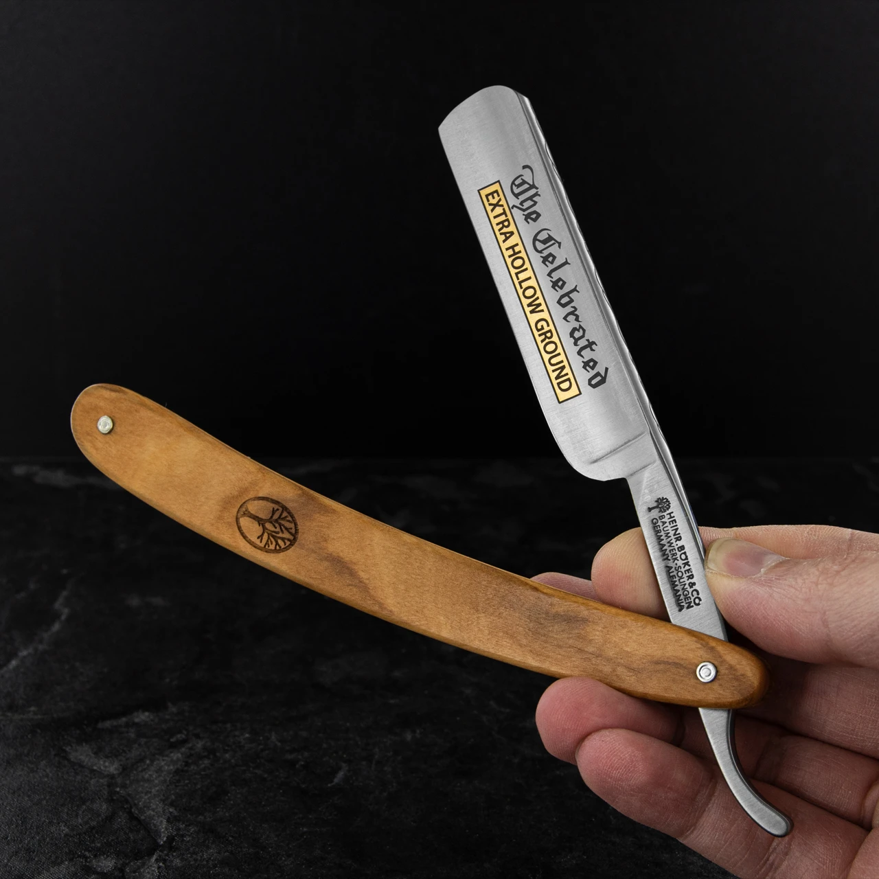 Boker "The Celebrated" Olive Razor - Image 7