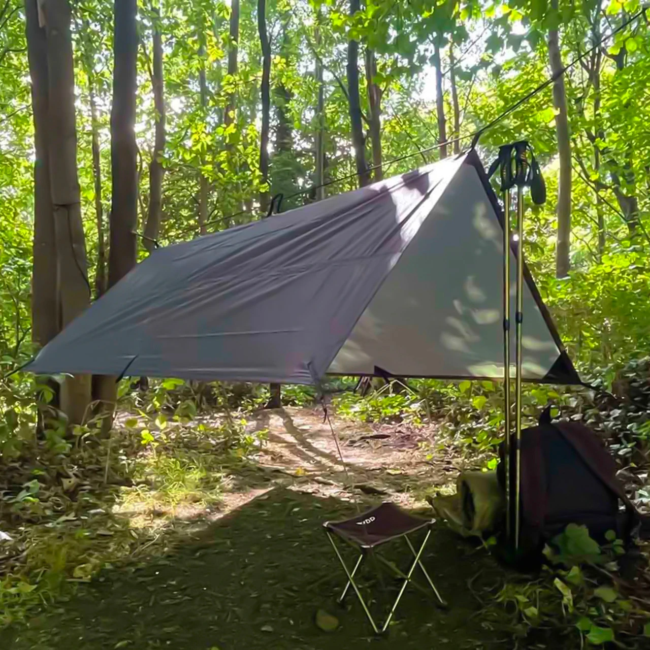 DD Hammocks Tarp 2x2 Olive Green - Image 2