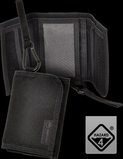 Hazard 4 Mil-wafer Slim Tri-fold Wallet