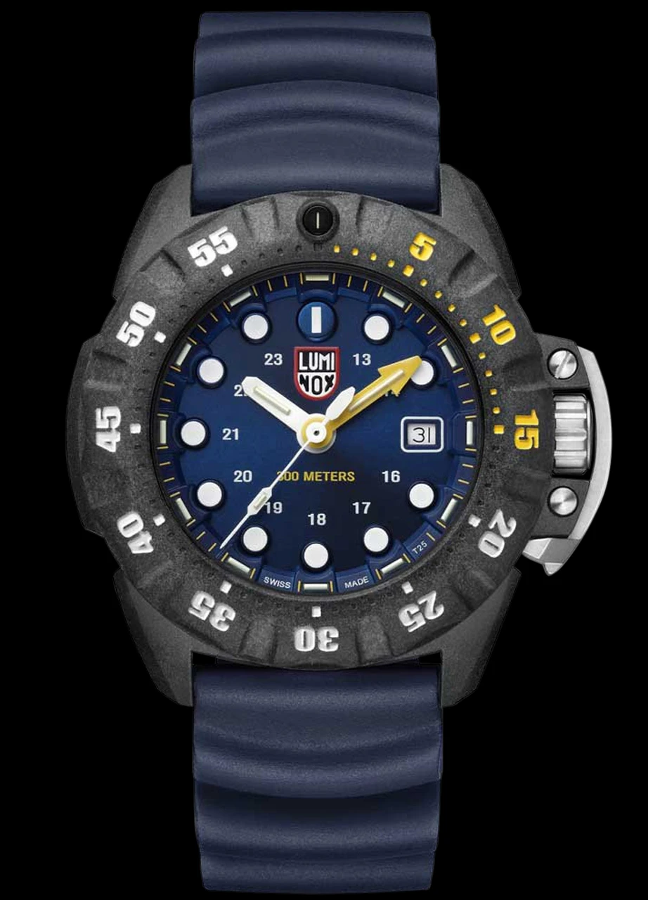 Luminox Deep Dive Carbon Black Blue WAS £562.95 - Image 8