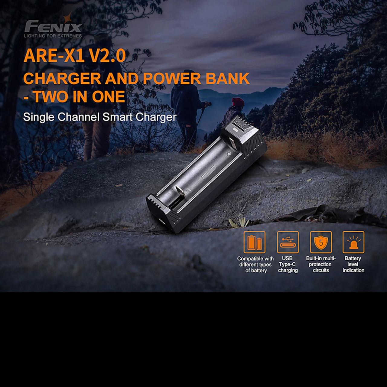 Fenix ARE-X1 V2.0 Charger & Power Bank