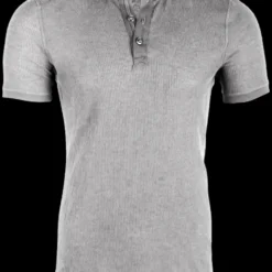 TAD Primer Cotton Henley Short Sleeve Ghost