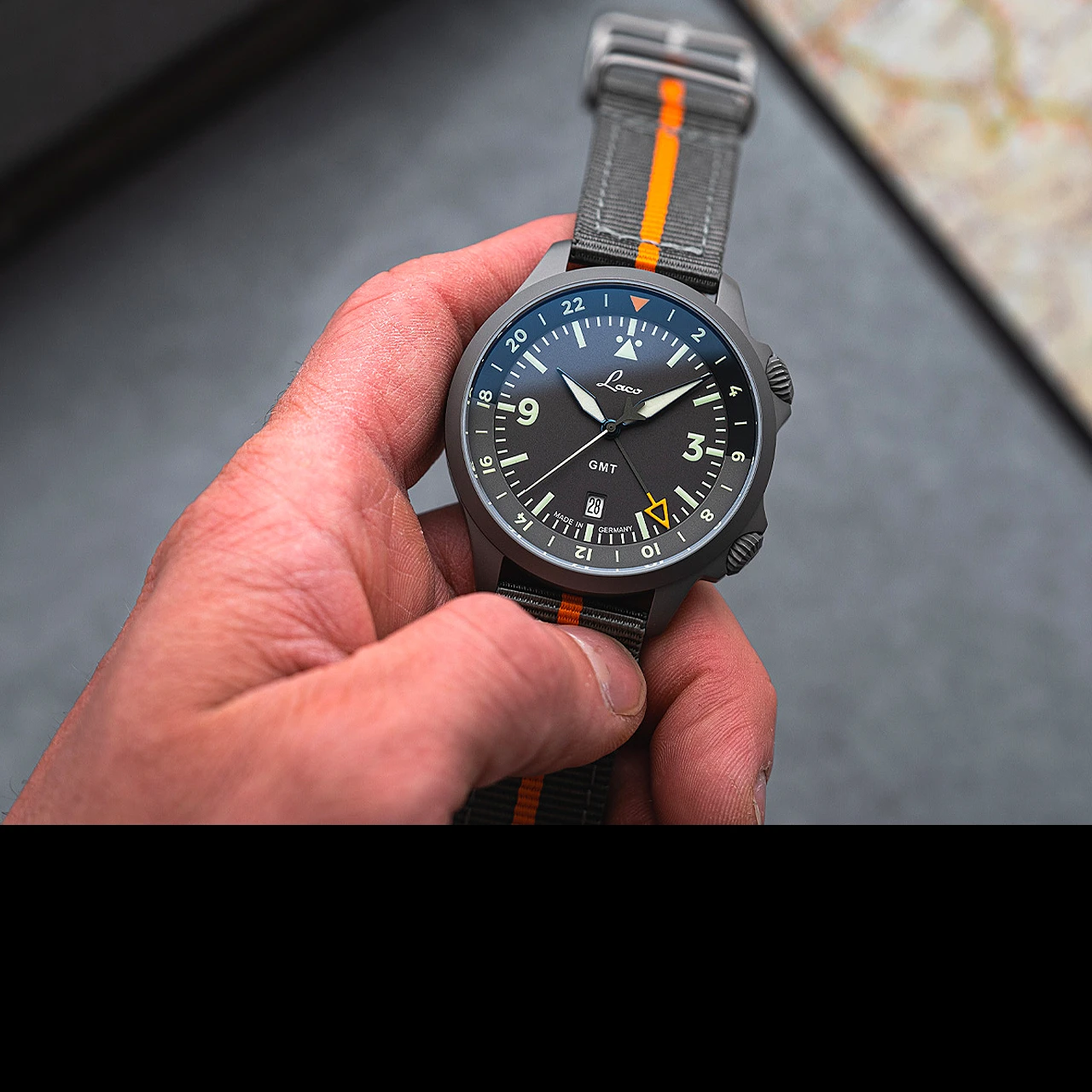 Laco Frankfurt GMT Pilot Watch - Image 14