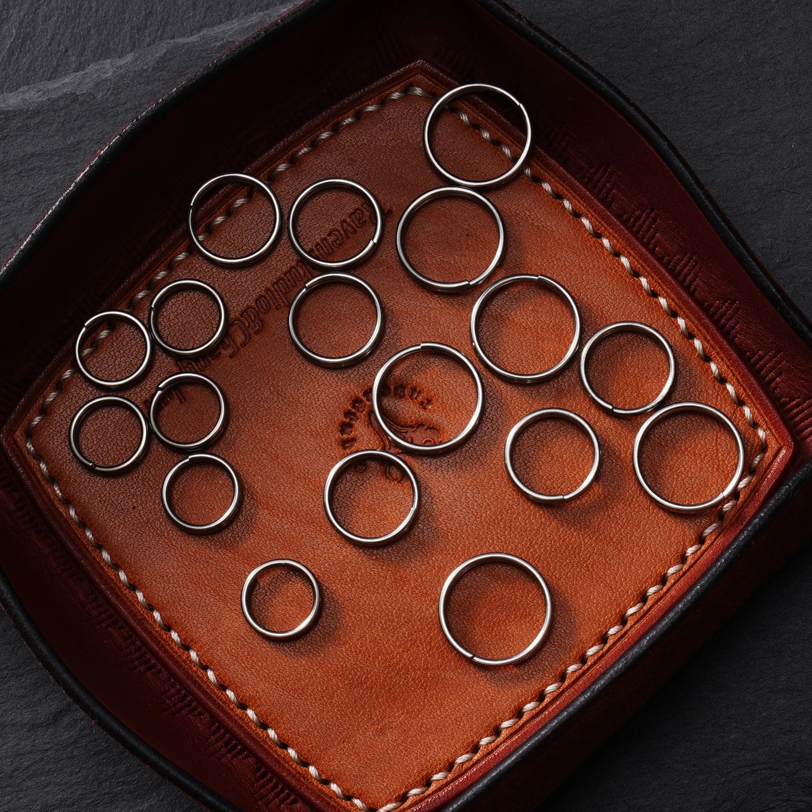MecArmy CH8 Titanium Split Rings - Image 3