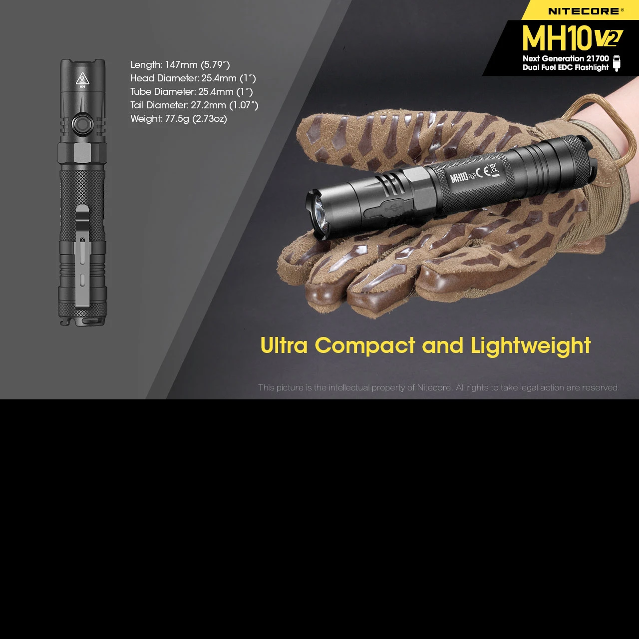 Nitecore MH10 V2 - Image 2