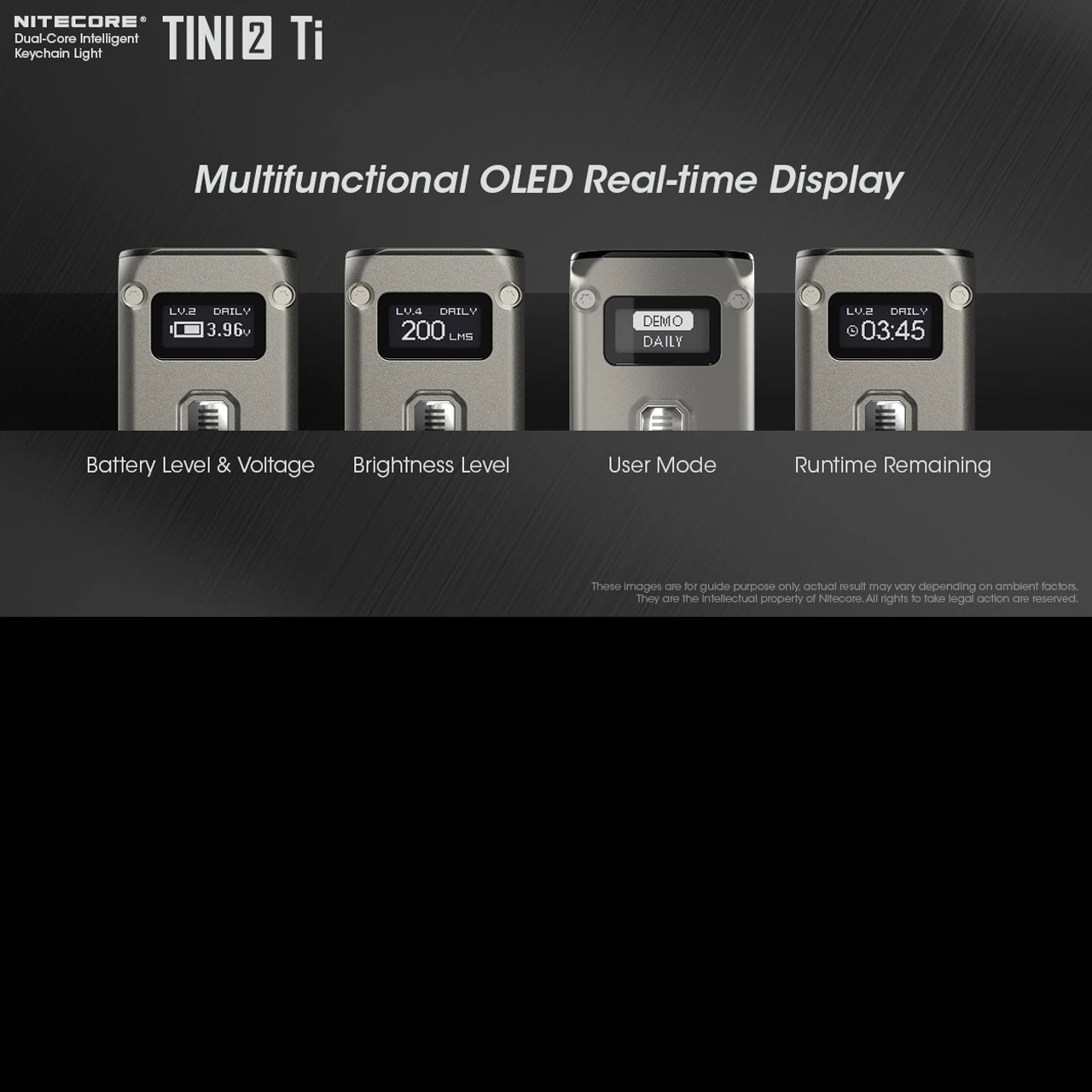 Nitecore TINI 2 Titanium