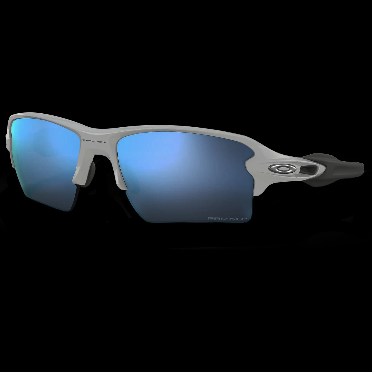 Oakley Flak 2.0 XL Polished White Prizm Deep Water Polarized - Image 3