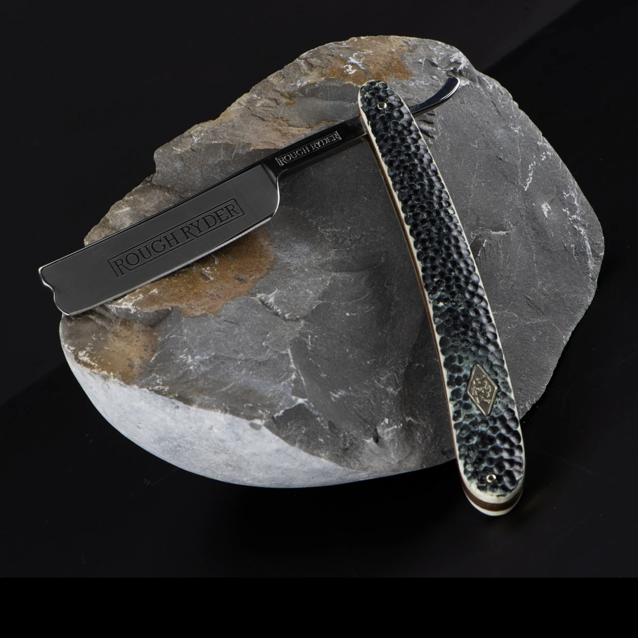 Rough Rider Straight Razor Buckshot Bone - Image 3