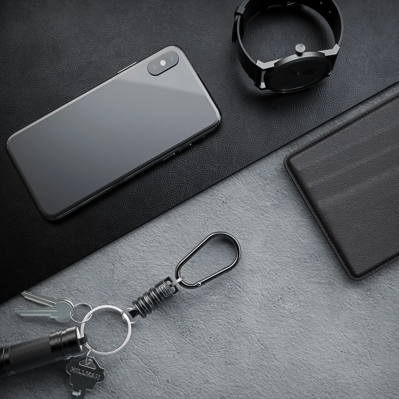 Silipac Magnetic Beads Keychain Stonewash - Image 6