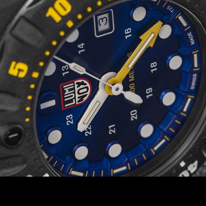 Luminox Deep Dive Carbon Black Blue WAS £562.95