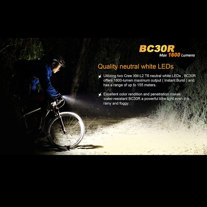 Fenix BC30R Bike Light - Image 16