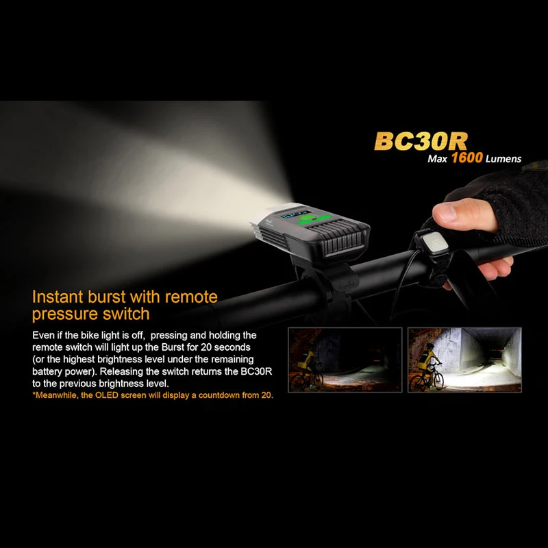 Fenix BC30R Bike Light - Image 5