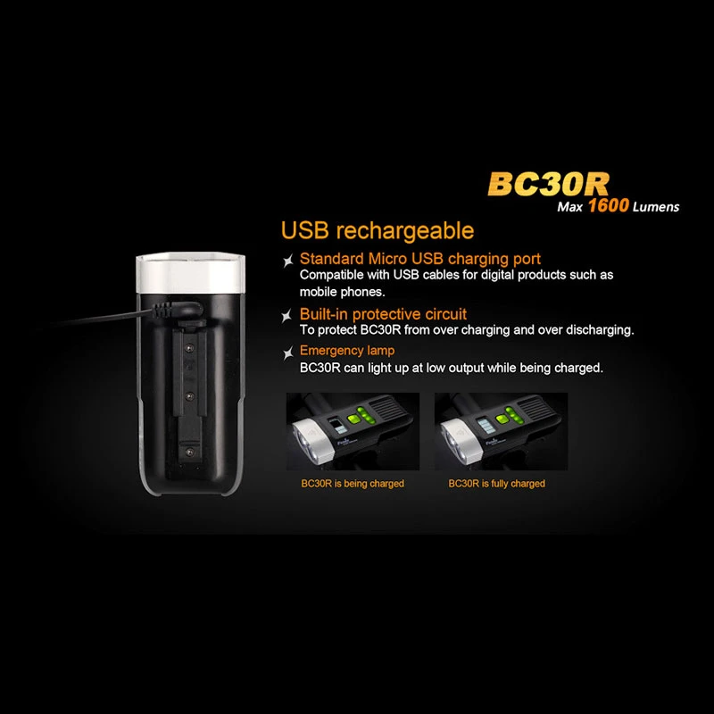 Fenix BC30R Bike Light - Image 20