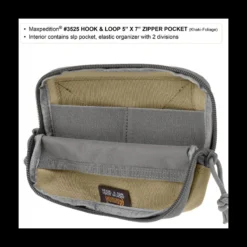 Maxpedition Hook-&-Loop 5 X 7in Zipper Pocket