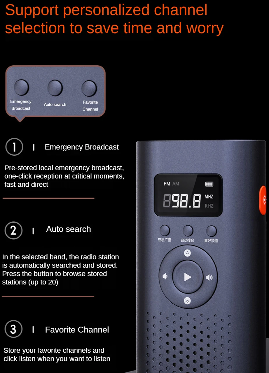 Nextool Hand Crank Radio - Image 14