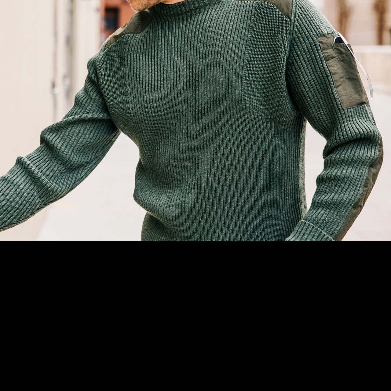 TAD Overlord Sweater OD Green - Image 2