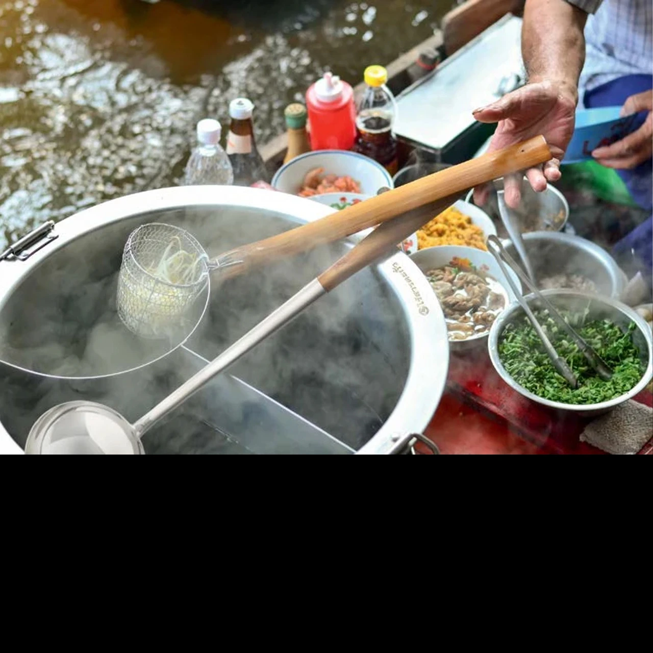 Zebra Head Noodle Strainer - Image 2