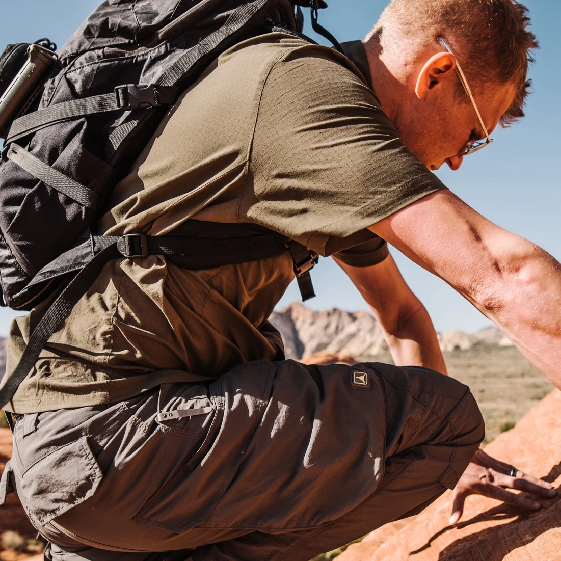 TAD Latitude Field Shirt Short Sleeve Crater - Image 9