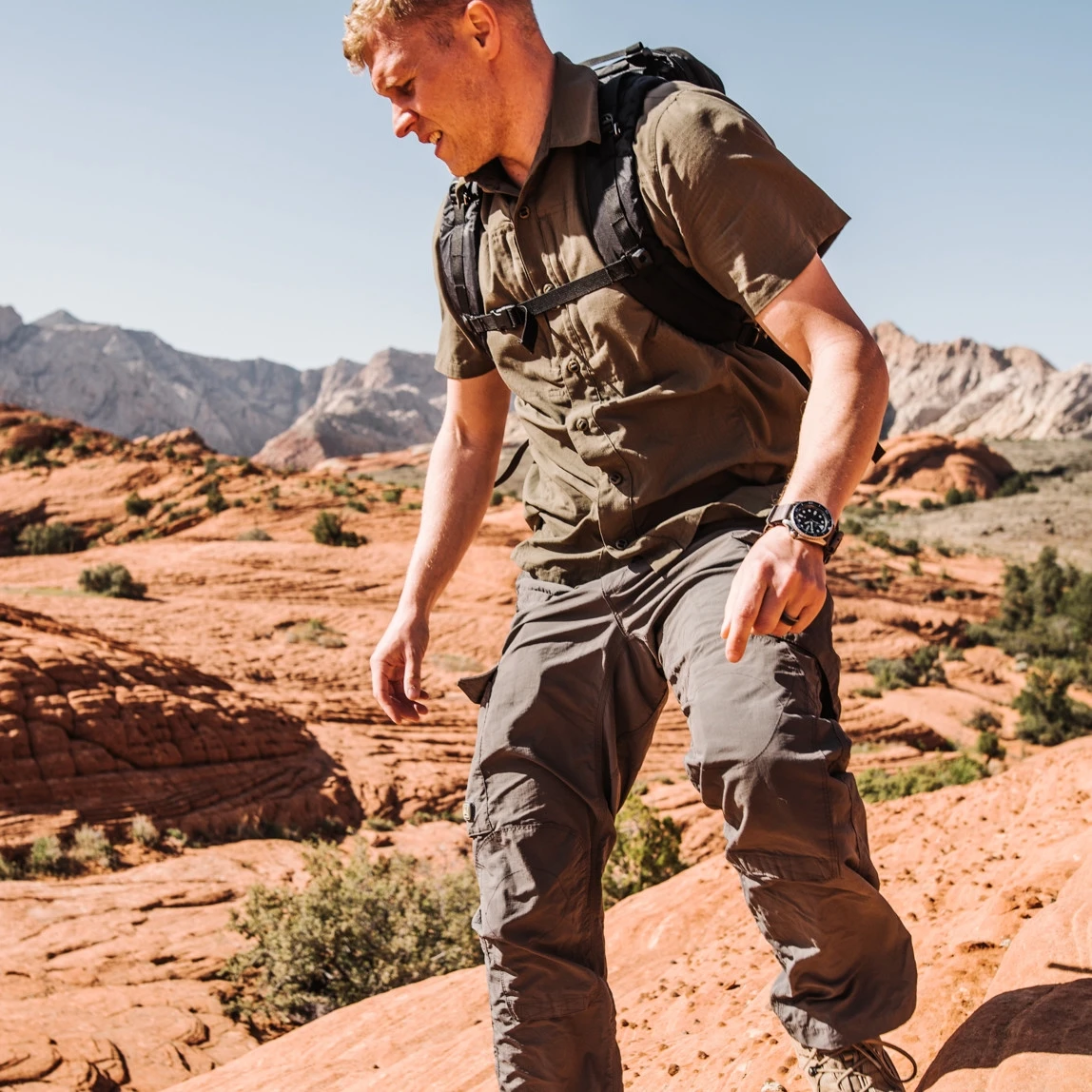 TAD Latitude Field Shirt Short Sleeve Crater - Image 2