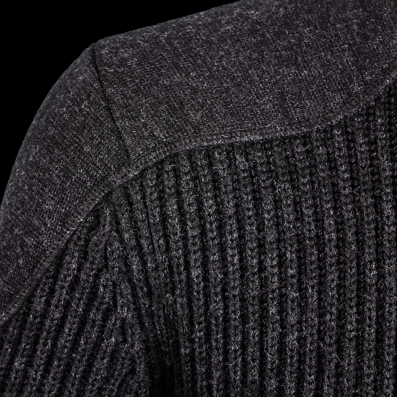 TAD Special Service Sweater Heather Charcoal
