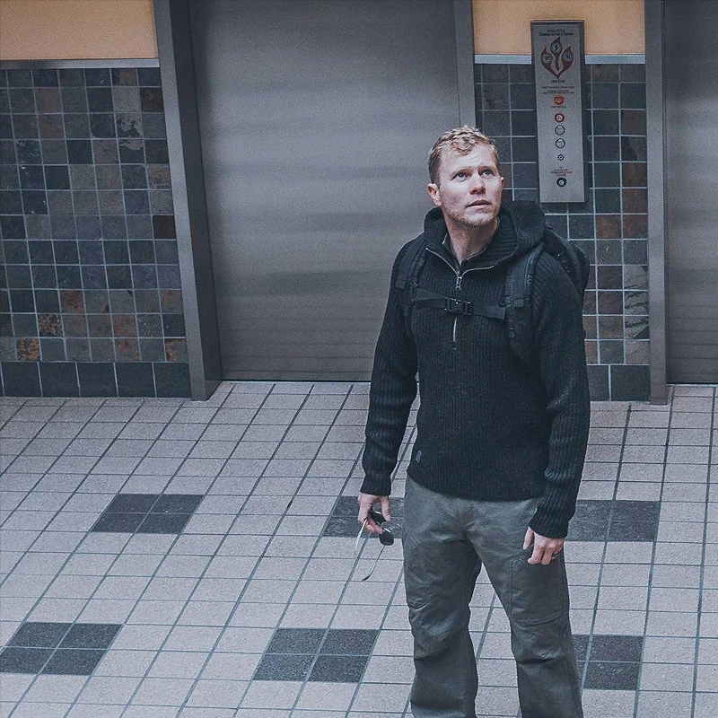 TAD Theorem Hoodie Heather Shadow - Image 4