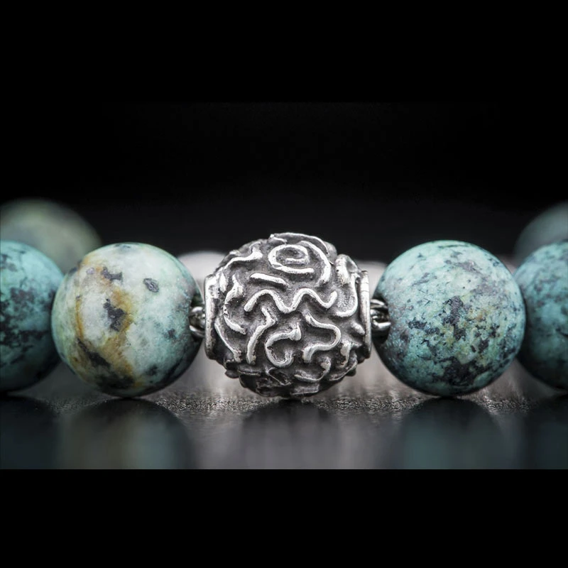 William Henry Verdigris BB16 Bead Bracelet - Image 6