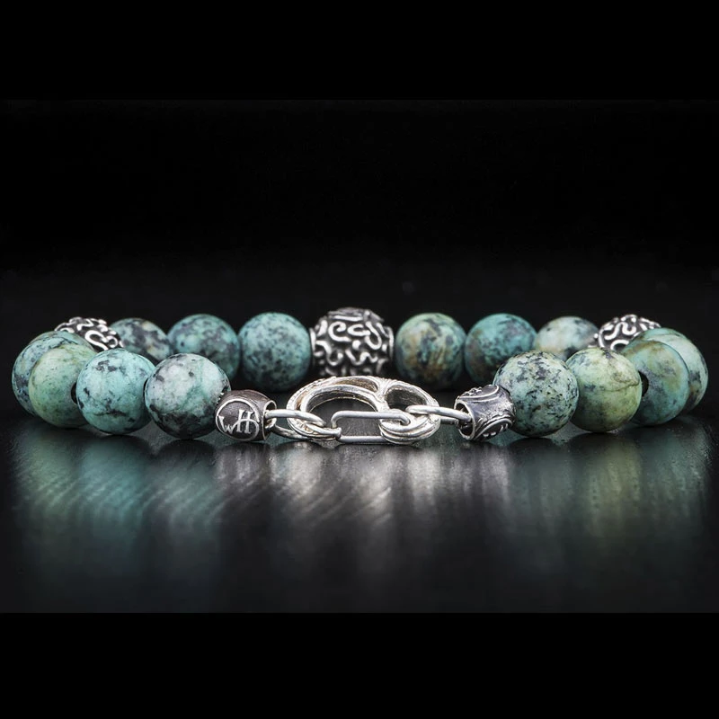 William Henry Verdigris BB16 Bead Bracelet - Image 5